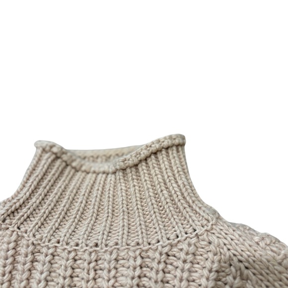 chunky knit sweater blush woman’s size small - Picture 6 of 6